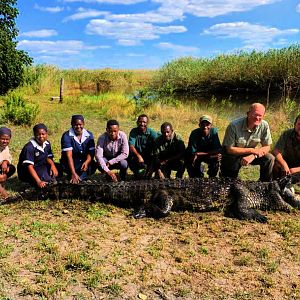 Hunting Crocodile in Namibia