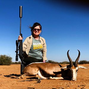 Hunting Springbok in Namibia