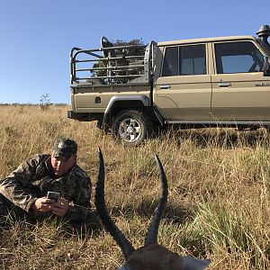 South Africa Hunt Blesbok