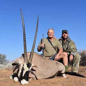 Botswana Hunting Gemsbok