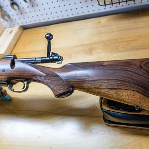 Dakota 76 Left Hand African Rifle Chambered in 450 Dakota