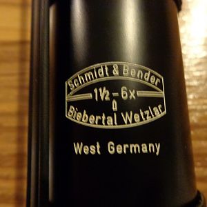 Schmidt & Bender VARI "M" 1.5-6x42 #1 Reticle