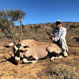 Hunt Gemsbok in South Africa