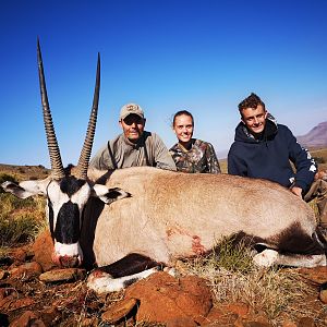 South Africa Hunt Gemsbok