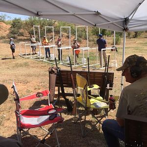 Texas USA Clay Pigeon Shooting