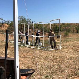 Clay Pigeon Shooting Texas USA