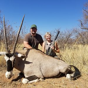 South Africa Hunting Gemsbok