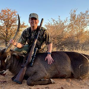 South Africa Hunting Waterbuck