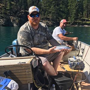 Fly Fishing Rainbow Trout in British Columbia Canada