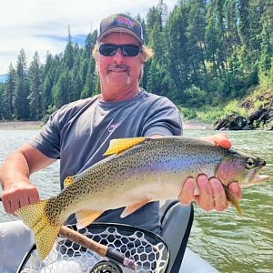 Montana, Idaho & Wyoming USA Fly Fishing Rainbow Trout