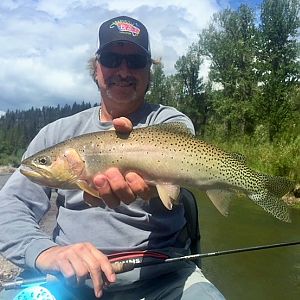 Montana, Idaho & Wyoming USA Fly Fishing Rainbow Trout