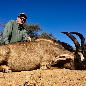 Hunting Roan in South Africa