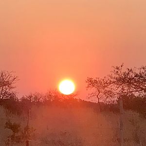 Sunset in South Africa