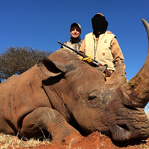 White Rhino Hunt South Africa