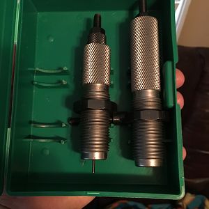 Set of RCBS 416 Taylor Reloading Dies