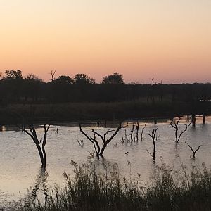 Lake in Zimbabwe