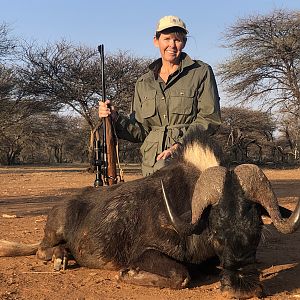 Namibia Hunting Black Wildebeest