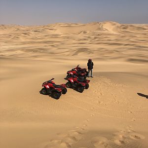 4 Wheeler trip into the Namib Desert Namibia