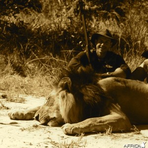 Hunting Lion in Tanzania