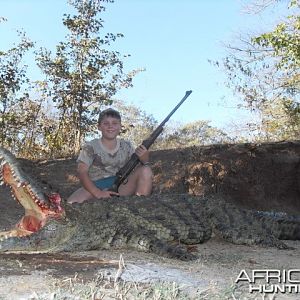 Hunting Croc Zimbabwe