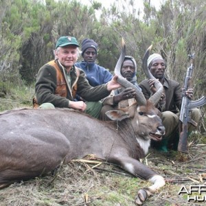 Hunter and Writer J. Alain Smith Mountain Nyala