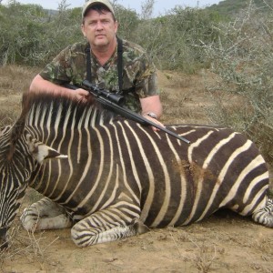 Zebra hunt Eastern Cape SA