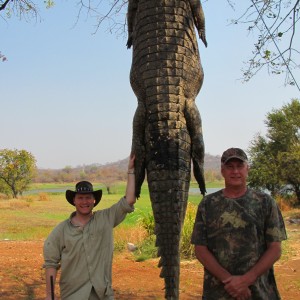 Hunting Croc in Mozambique