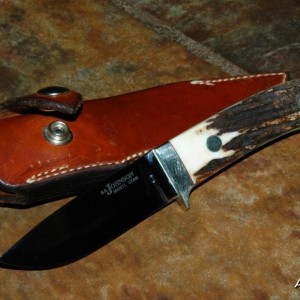 S. R. Johnson Drop Point Hunter Knife