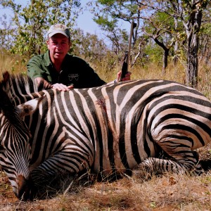 Zebra taken in Zimbabwe Matetsi Preserve