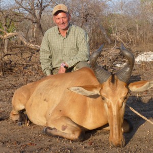 Hunting Hartebeest in Tanzania