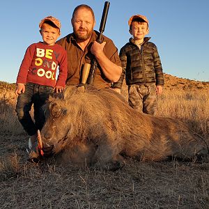 South Africa Hunt Warthog