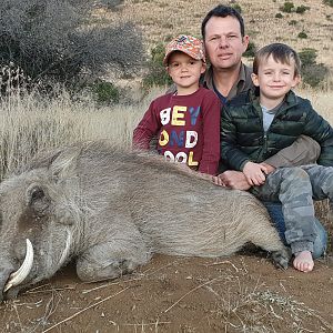 Hunting Warthog in South Africa