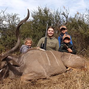 Hunt Kudu in South Africa