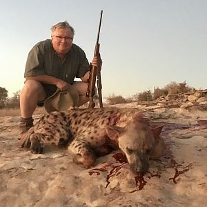 Hunting Spotted Hyena in Zimbabwe