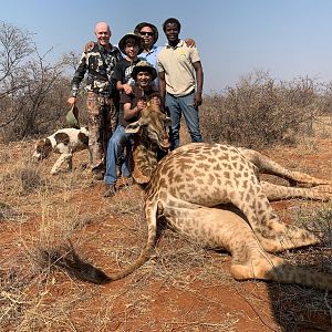 Giraffe Hunt South Africa