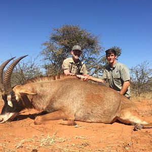 Roan Antelope Hunting South Africa