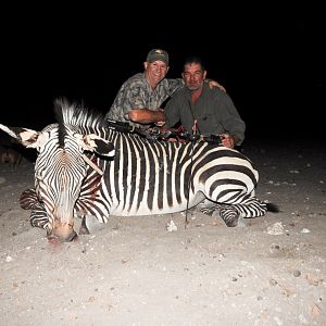 Hartmann's Mountain Zebra Bow Hunting