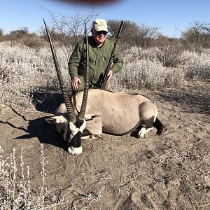 Botswana Hunt Gemsbok