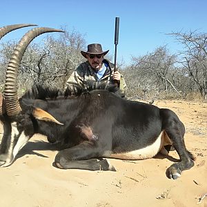 South Africa Hunt Sable Antelope