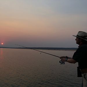 Fishing Tigerfish on Lake Kariba Zimbabwe