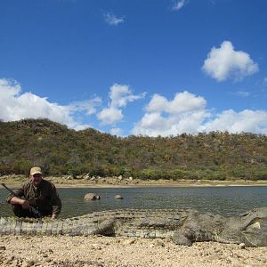 Mozambique Hunting Crocodile