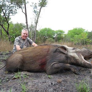 Hunting Bushpig in Mozambique