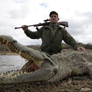 Hunting Crocodile in Mozambique