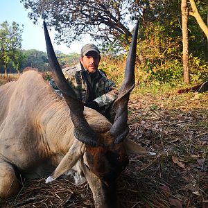 Hunting Eland in Mozambique