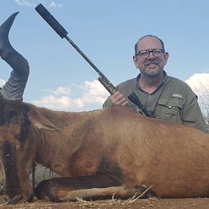 South Africa Hunt Red Hartebeest