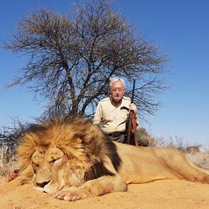 South Africa Hunt Lion