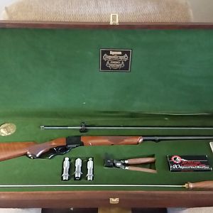 Lyman Centennial Ruger #1 45-70 In Presentation Case To 338