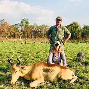 Lichtenstein's Hartebeest Hunting Tanzania