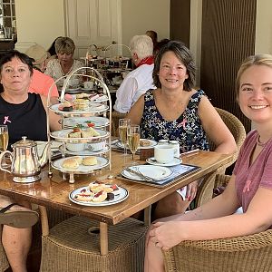 High Tea at Victoria Falls Hotel Zimbabwe