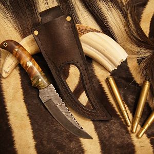 Safari Style Knife & Sheath